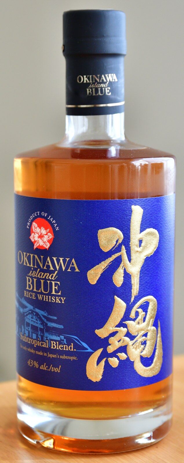 沖縄アイランドブルーウイスキー 8年 700ml OKINAWA island BLUE 43度