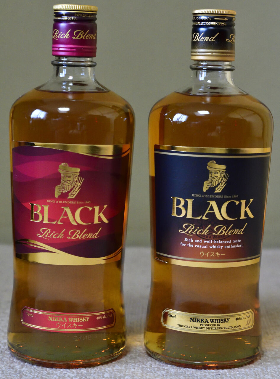 ブラックニッカ リッチブレンドがリニューアル : RERAのウイスキーブログ