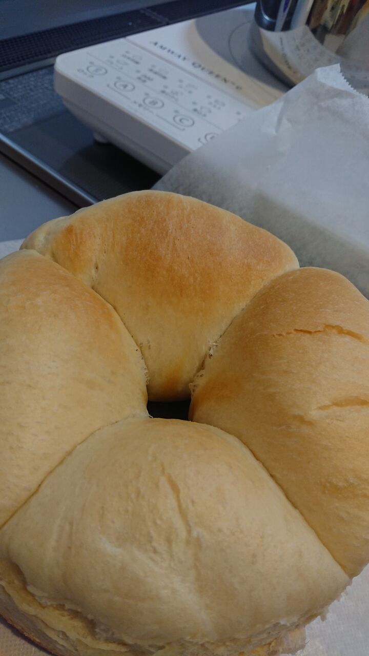 アムウェイクイーン 大ソースパンと中ソースパンで食パンを焼いてみた : Amwayの製品を使ってみた