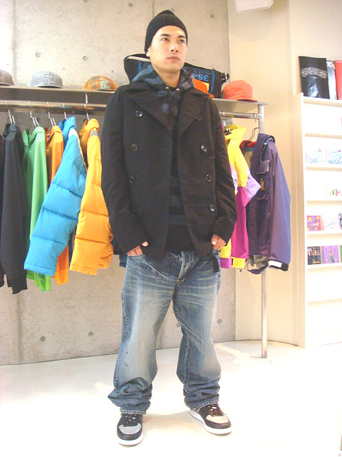 Supreme Moleskin Paisley Peacoat Mサイズ Supreme Moleskin