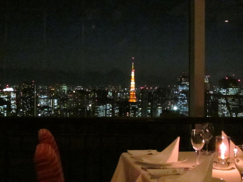 Restaurant Luke のスタッフブログ Restaurant Lukeから望む東京タワー