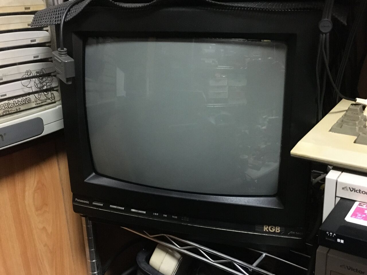 パナソニック RGBテレビ TH-14G2 : 進め！レトロゲーム