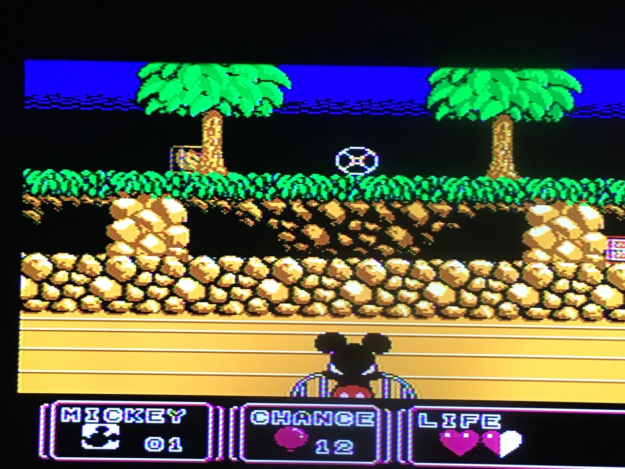 ファミコン ケムコ ミッキーマウス3 夢ふうせん 進め レトロゲーム