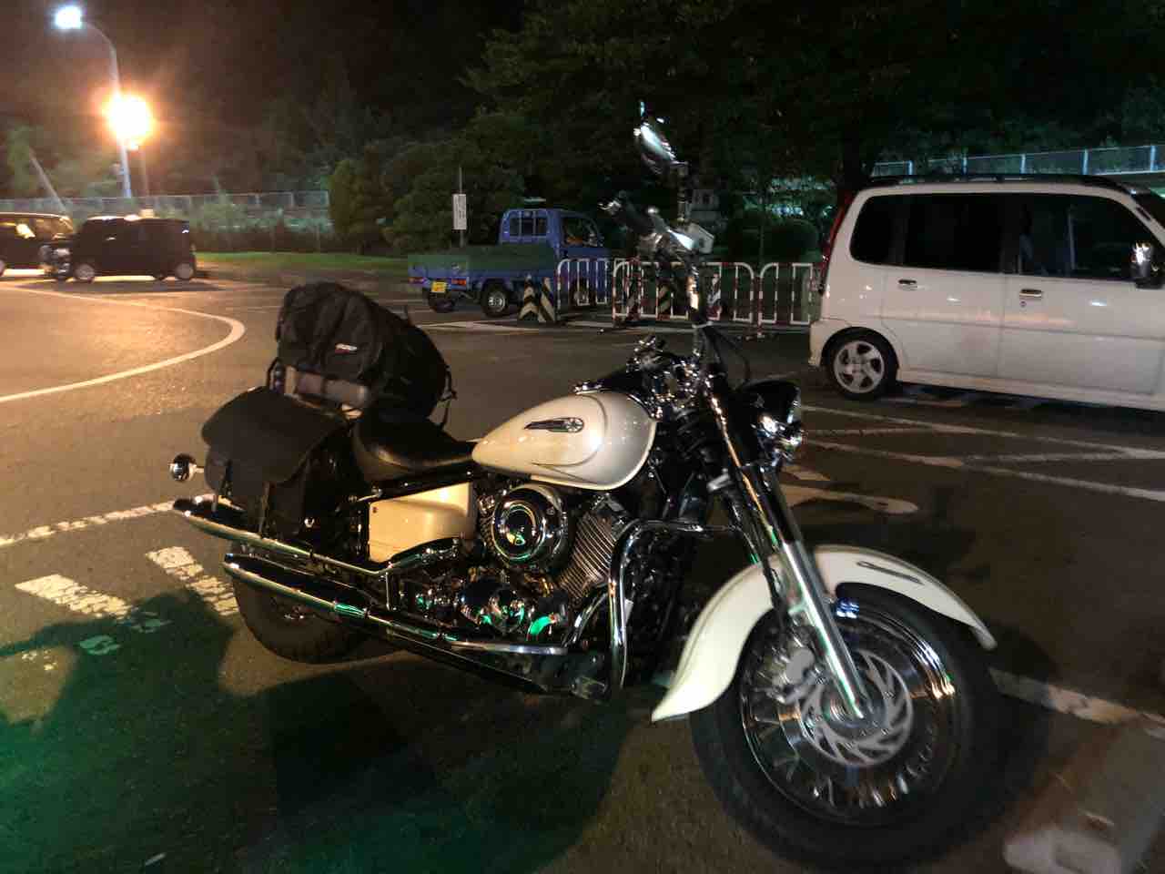 ドラッグスター400 道の駅みつ ツーリング レトルトカレーのバイクブログ