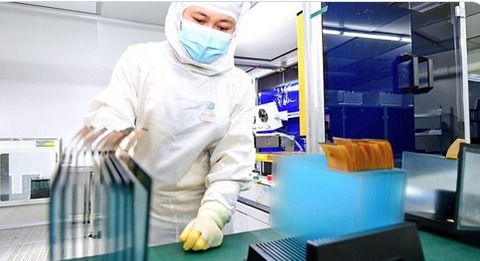 China FPD production
