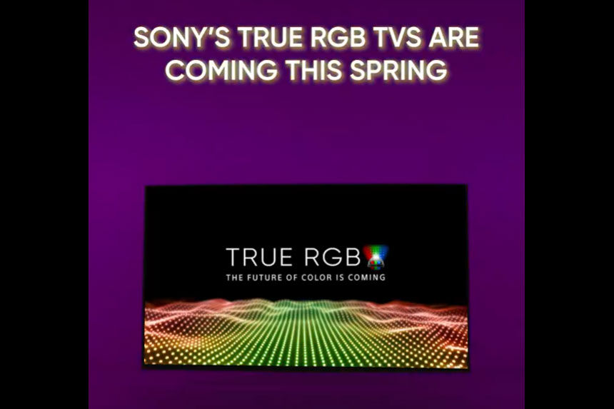 True Color Rgb Flat Panel TV and Display World-2....液晶/有機EL・業界・動向:米ソニー、新型液晶テレビ「True ...