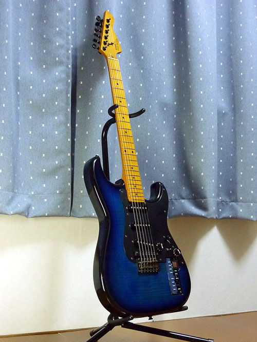 CASIO PG-300（青）完成！ : Returner lab. Guitar Restore&Customize.