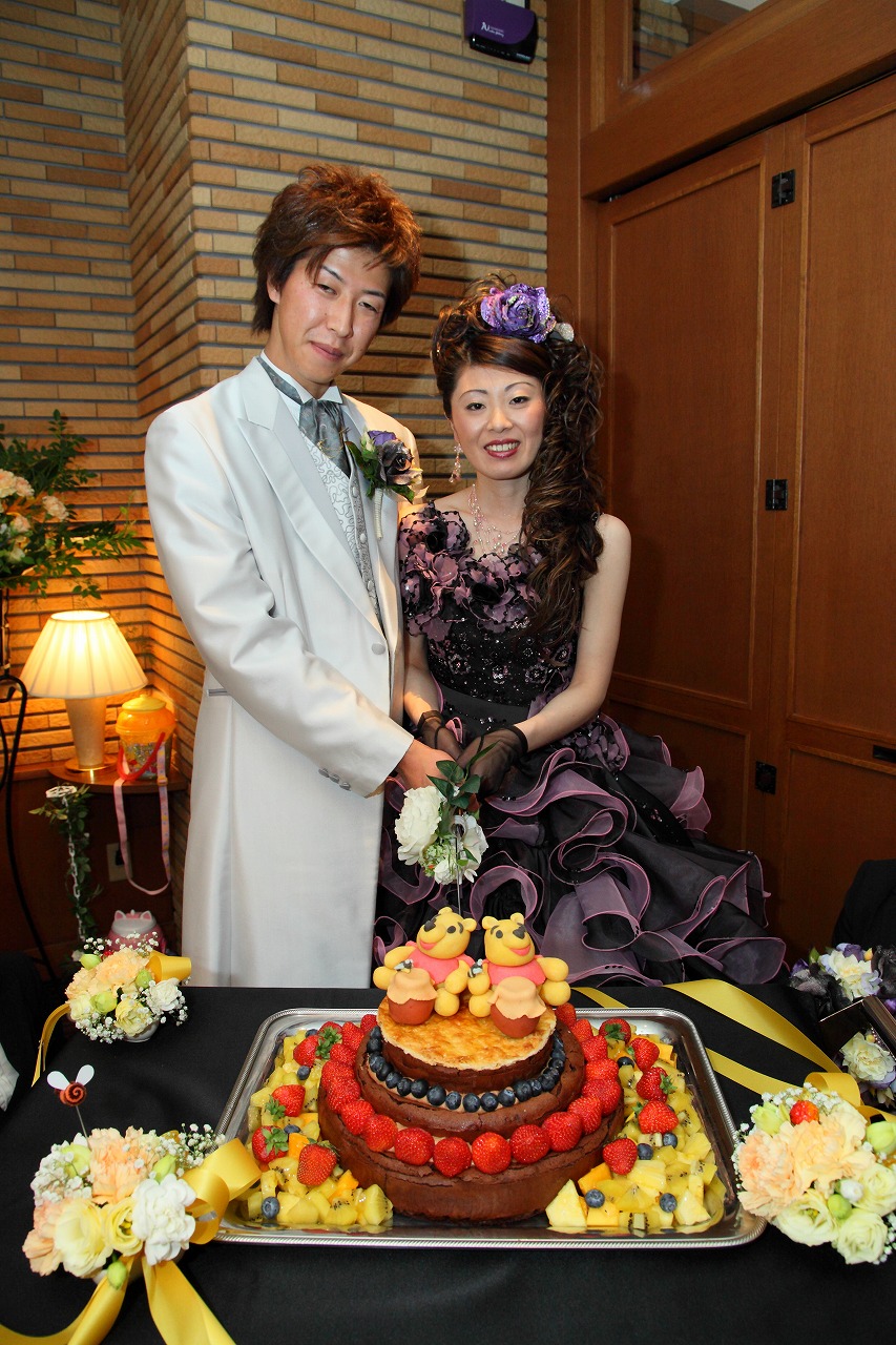 結婚式のテーマは プーさん 北海道十勝リゾートウエディング 帯広 結婚式 レベ ウエディング