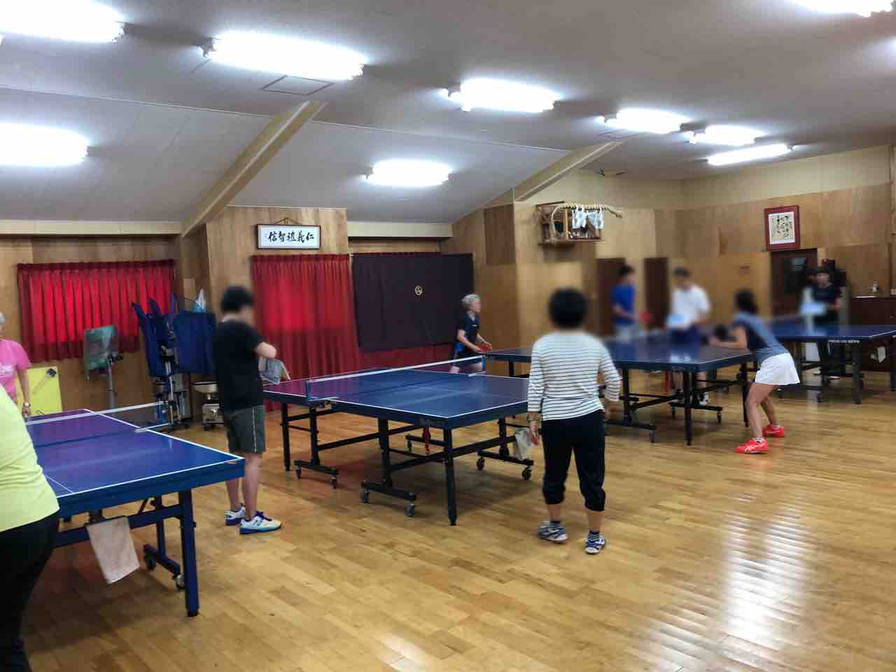 更新情報 ゲーム練習会について 礼武卓球道場