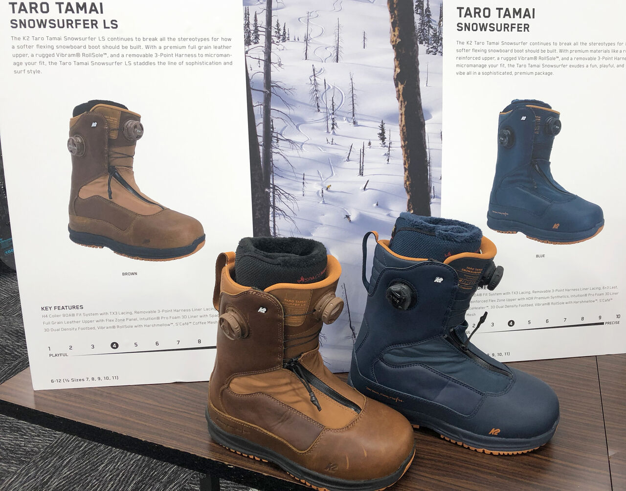 22-23 予約商品 K2 ケーツーTARO TAMAI SNOWSURFER LS レザー内金OK ...