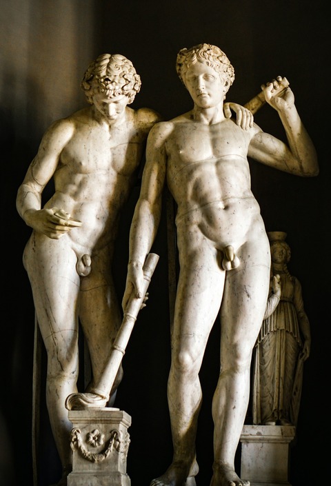 framed-print-on-rag-paper-pylades-orestes