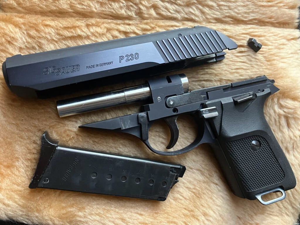 メタルアウターバレル KSC SIG P230 P230JP P232 ABS HW ガスブロー