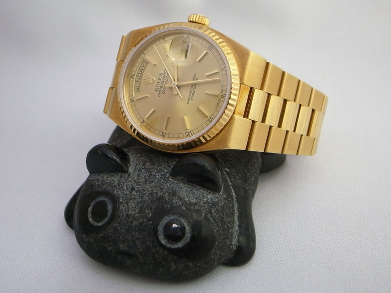 ROLEX オイスタークォーツ19018N YG : カルティエ番長