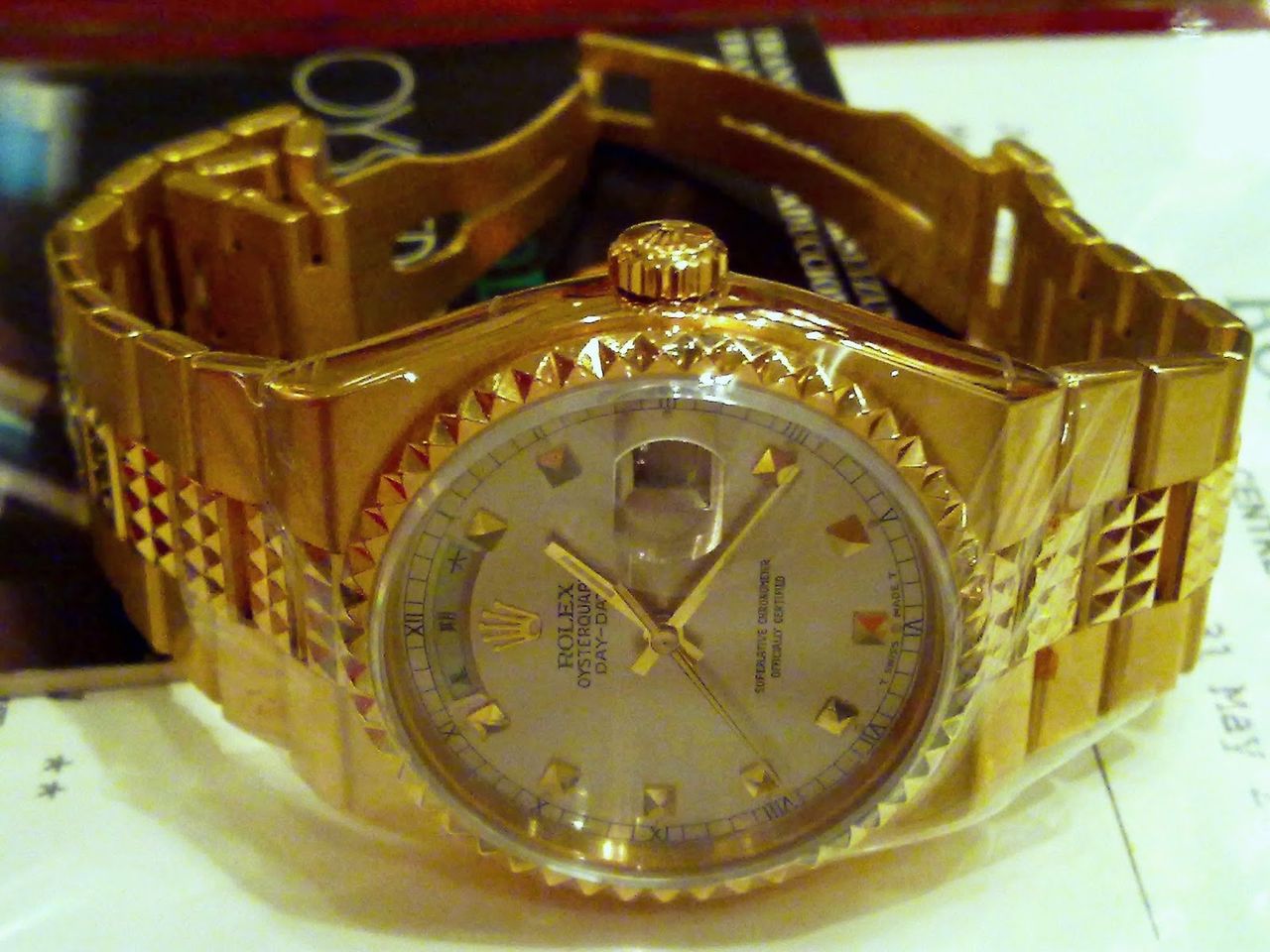 ロレックス オイスタークォーツ ピラミッド : カルティエ番長