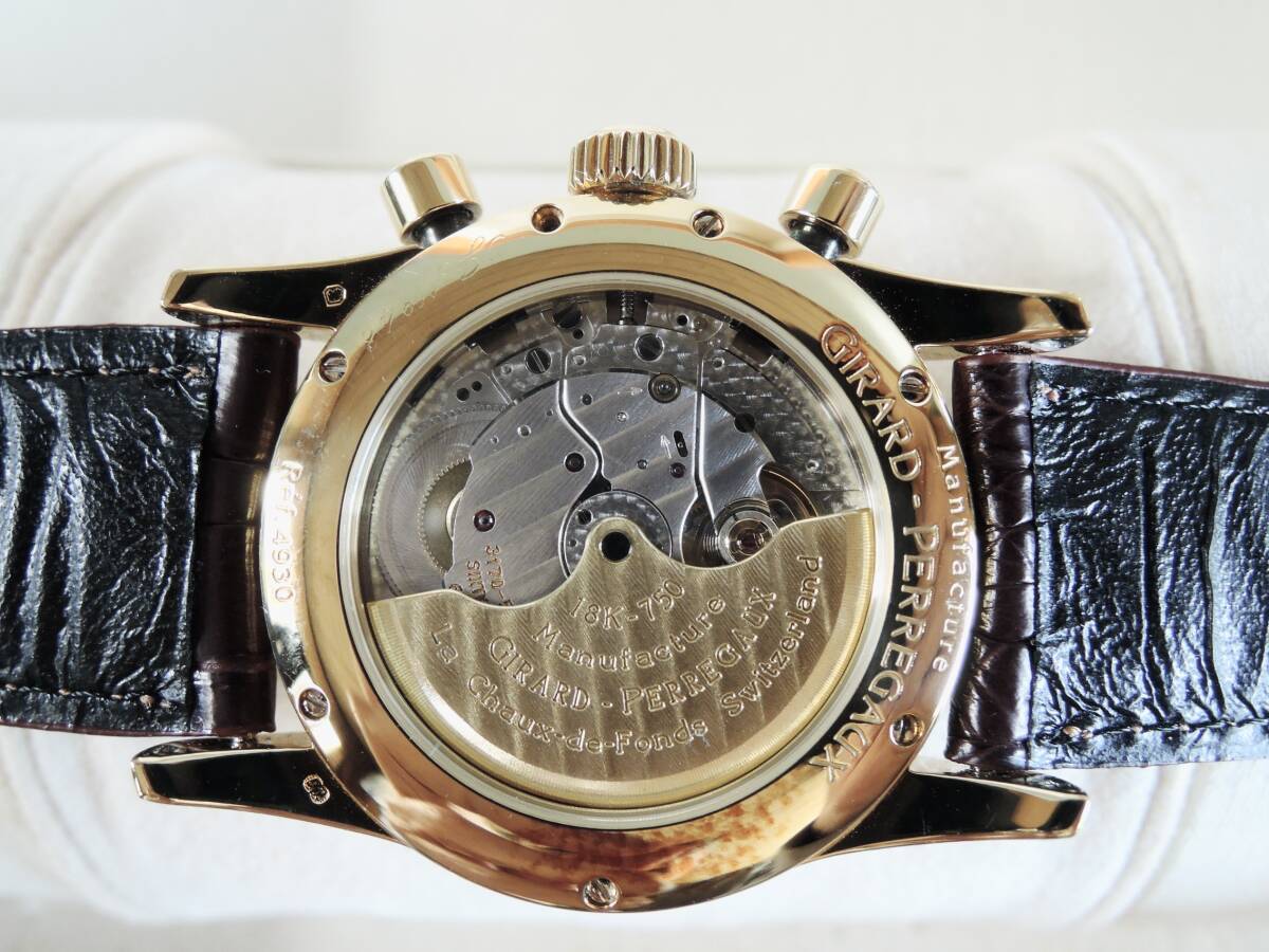 ジラールペルゴのクロノグラフ Ref.4930 研究(1) : カルティエ番長