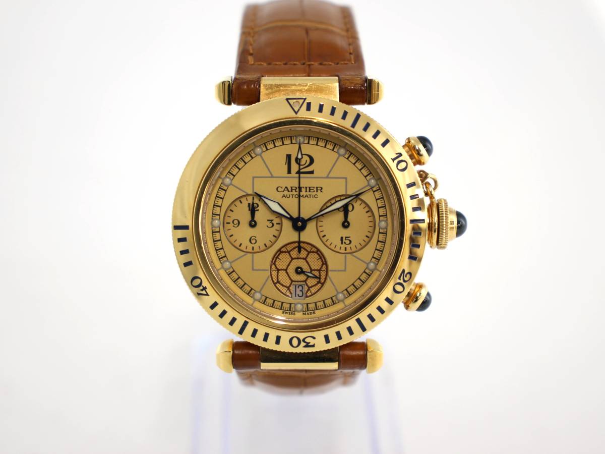 2002 FIFAワールドカップ クロノグラフ時計 CREDOR 2002 FIFAワールドカップ記念 クロノグラフ腕時計 - メルカリ