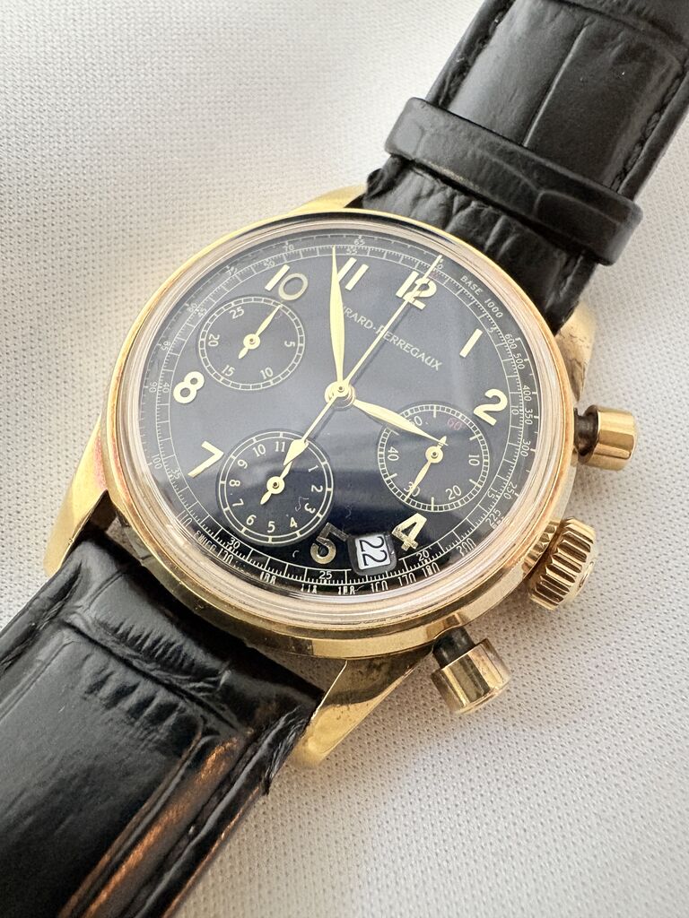 ジラールペルゴのクロノグラフ Ref.4930 研究(1) : カルティエ番長