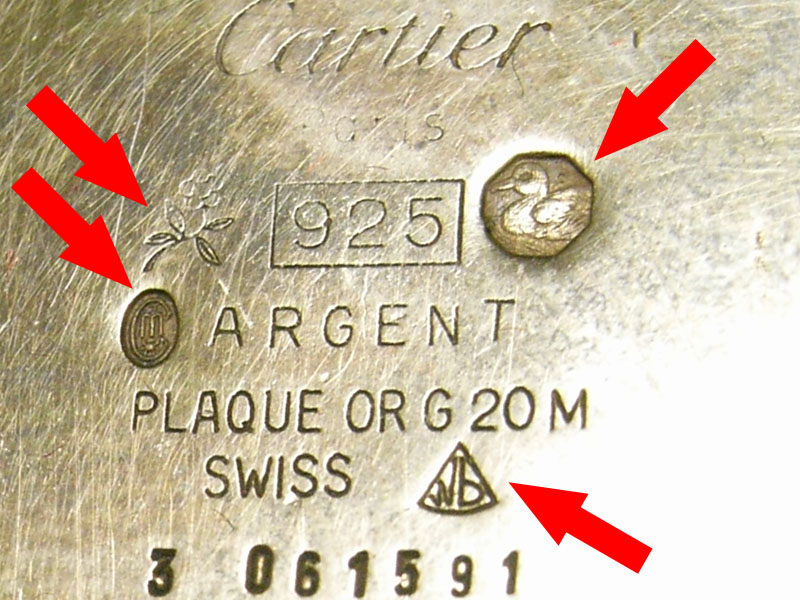 銀の迷宮～カルティエのホールマークの謎 : カルティエ番長