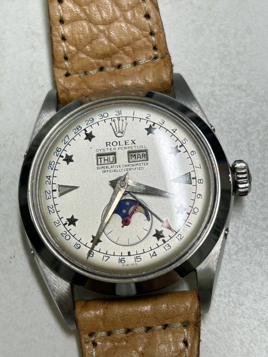 ヤフロレ：ヤフオクでロレックスのトリプルカレンダームーンフェイズを