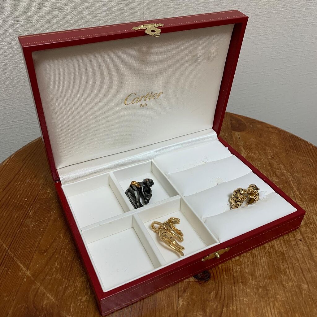 工作番長～カフリンクスケース作ったよ : カルティエ番長