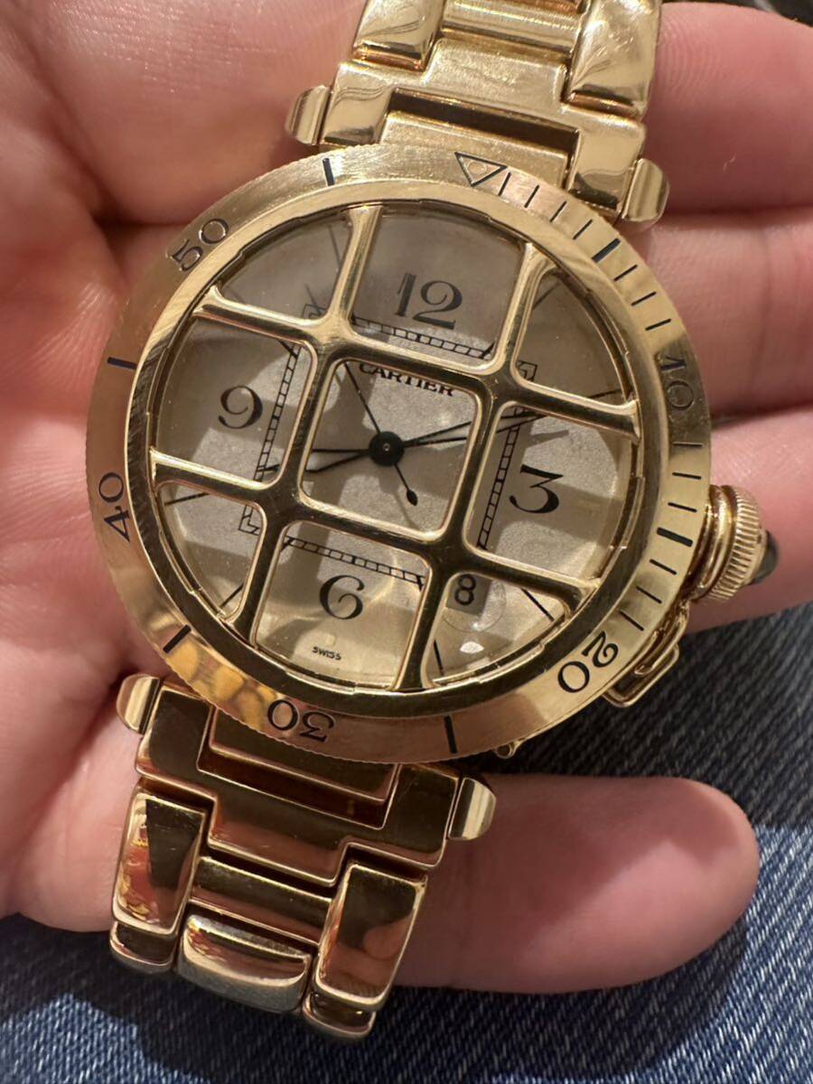 金価格高騰でカルティエの金無垢パシャも高騰中 金価格高騰でカルティエの金無垢パシャも高騰中