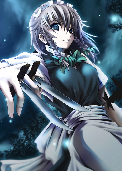東方画像 十六夜 咲夜 Part3 １０枚 東方画像まとめ