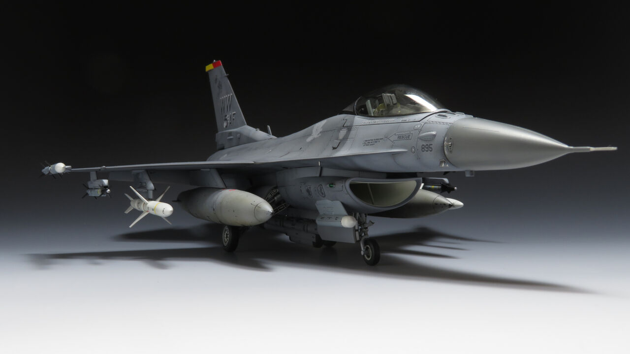 タミヤ 1/48 F-16CJ ファイティングファルコン を作る 最終回