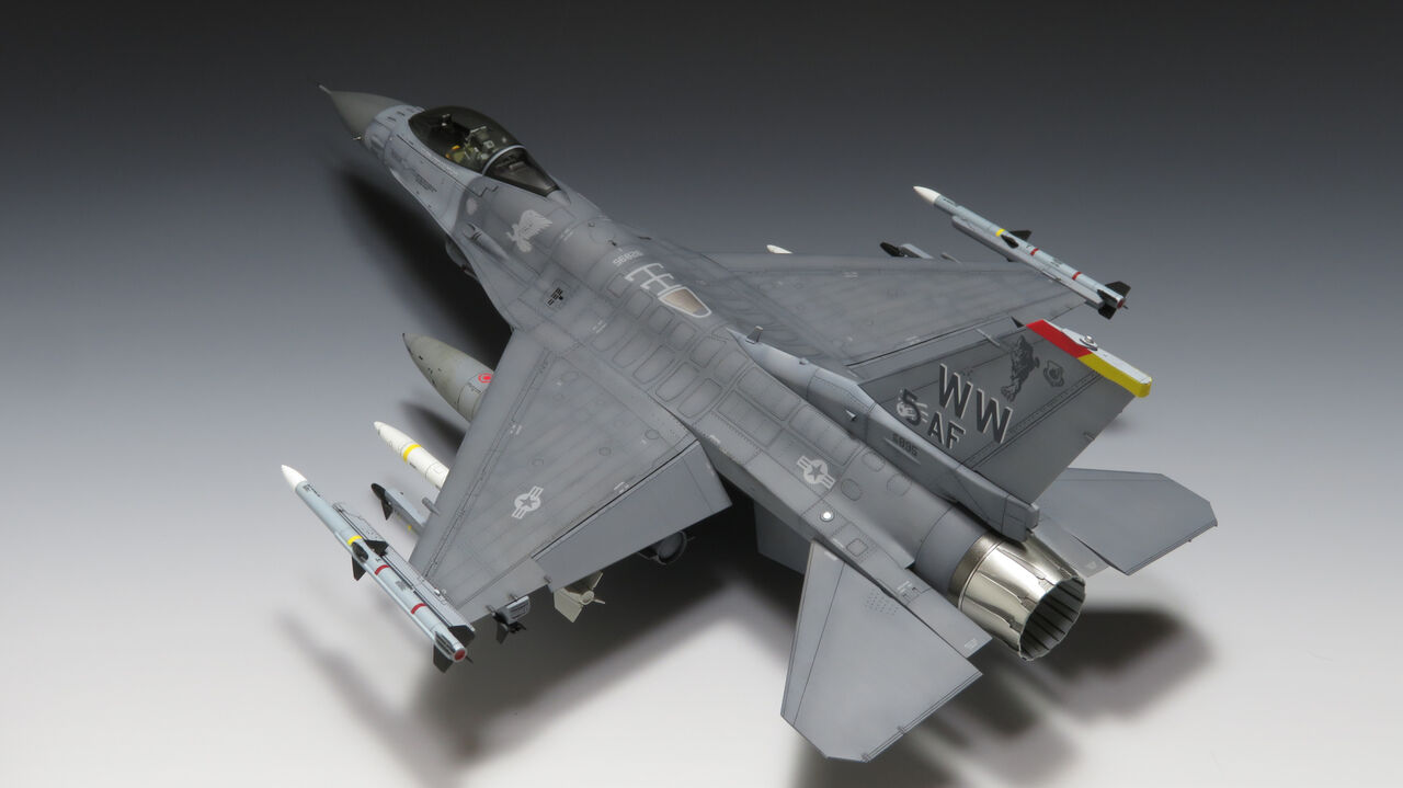タミヤ 1/48 F-16CJ ファイティングファルコン を作る 最終回
