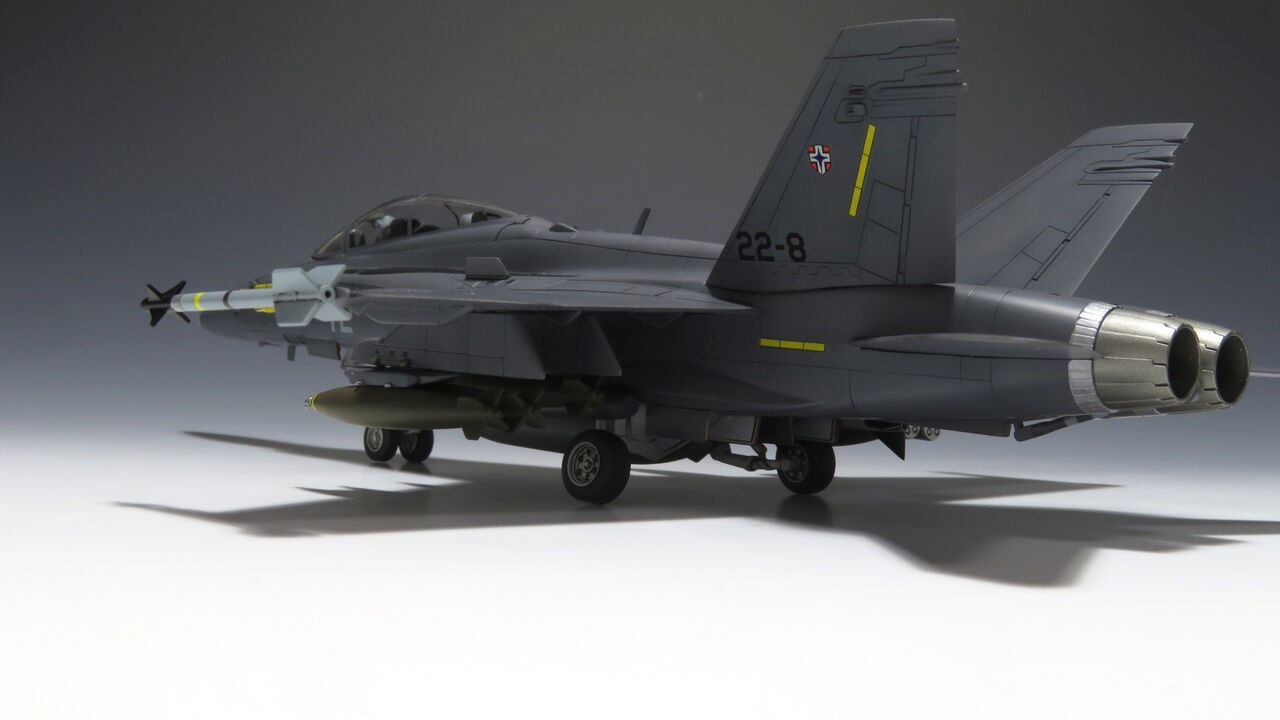 ハセガワ 1/72 F/A-18D ホーネット を作る 最終回 : Fighting