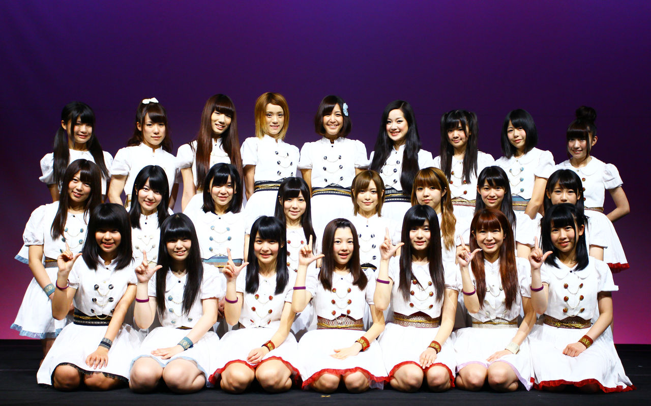 九州発 アイドルグループ Linq も応援してくれています Rflj福岡blog