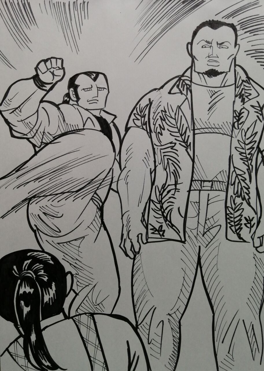 Tiger Connection 趣味の漫画のネームを描き始めました