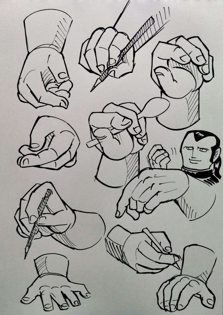 モルフォ人体デッサン