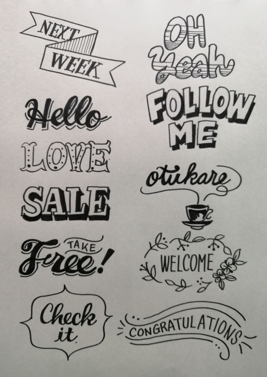 Tiger Connection ハンドレタリング の本を買いました