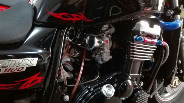 ZRX1100 FCR39→FCR39キャブレター交換① : こちらヒューストン