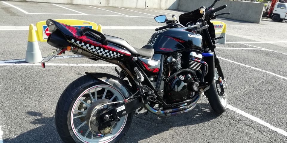 ZRX1100 車検約2年付 低走行 キャブ 、リアブレーキ、クラッチOH済み