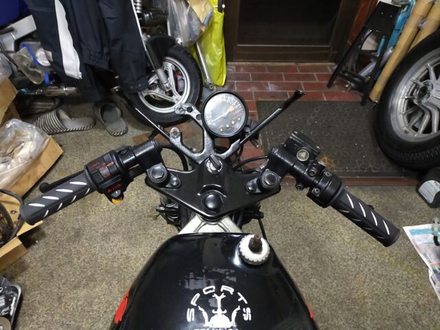 DIY 車・バイク・自転車 ns1 トップブリッジ バーハンドル化