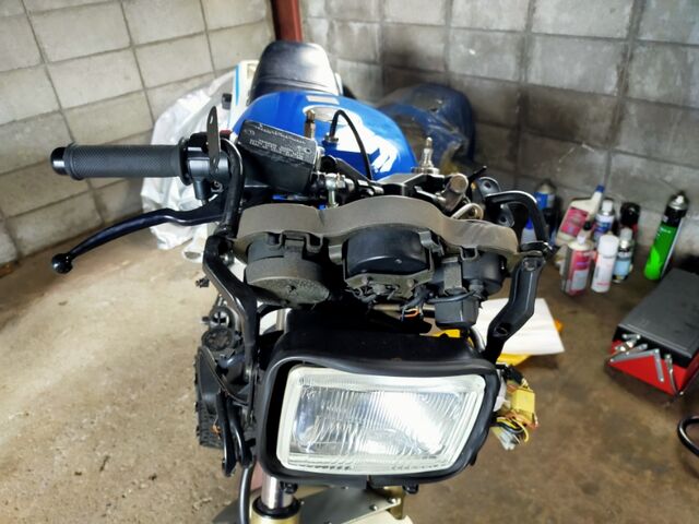 RG500ガンマ アッパーカウル取り付け！ : こちらヒューストン