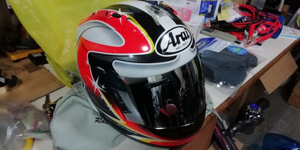 Arai ヘルメット rx7x +SYGN HOUSE インカム付き