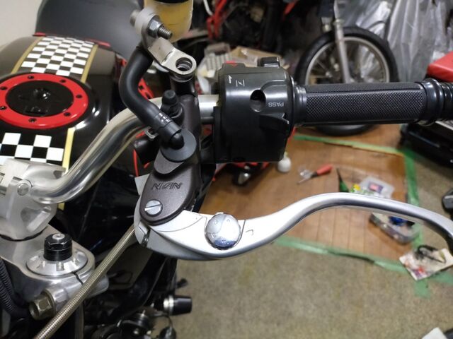 ZRX1100 ついにアコサットラジアルクラッチマスター取り付け