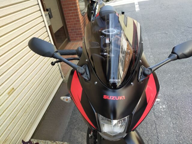 GSX-R125 MRAスクリーン取り付け : こちらヒューストン