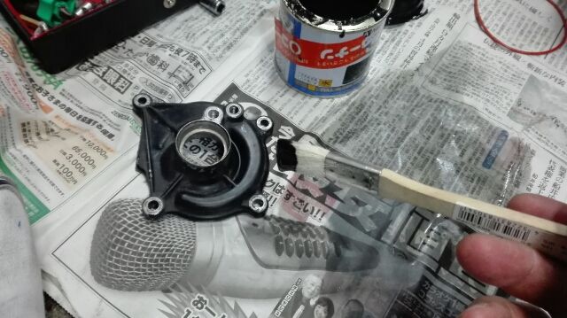 ZRX1100 ウォーターポンプ取付 : こちらヒューストン ZRX1100 ウォーターポンプ取付 : こちらヒューストン