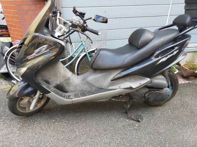 ☆マジェスティ125.低燃費FIエンジン☆色々整備と新品パーツに交換して