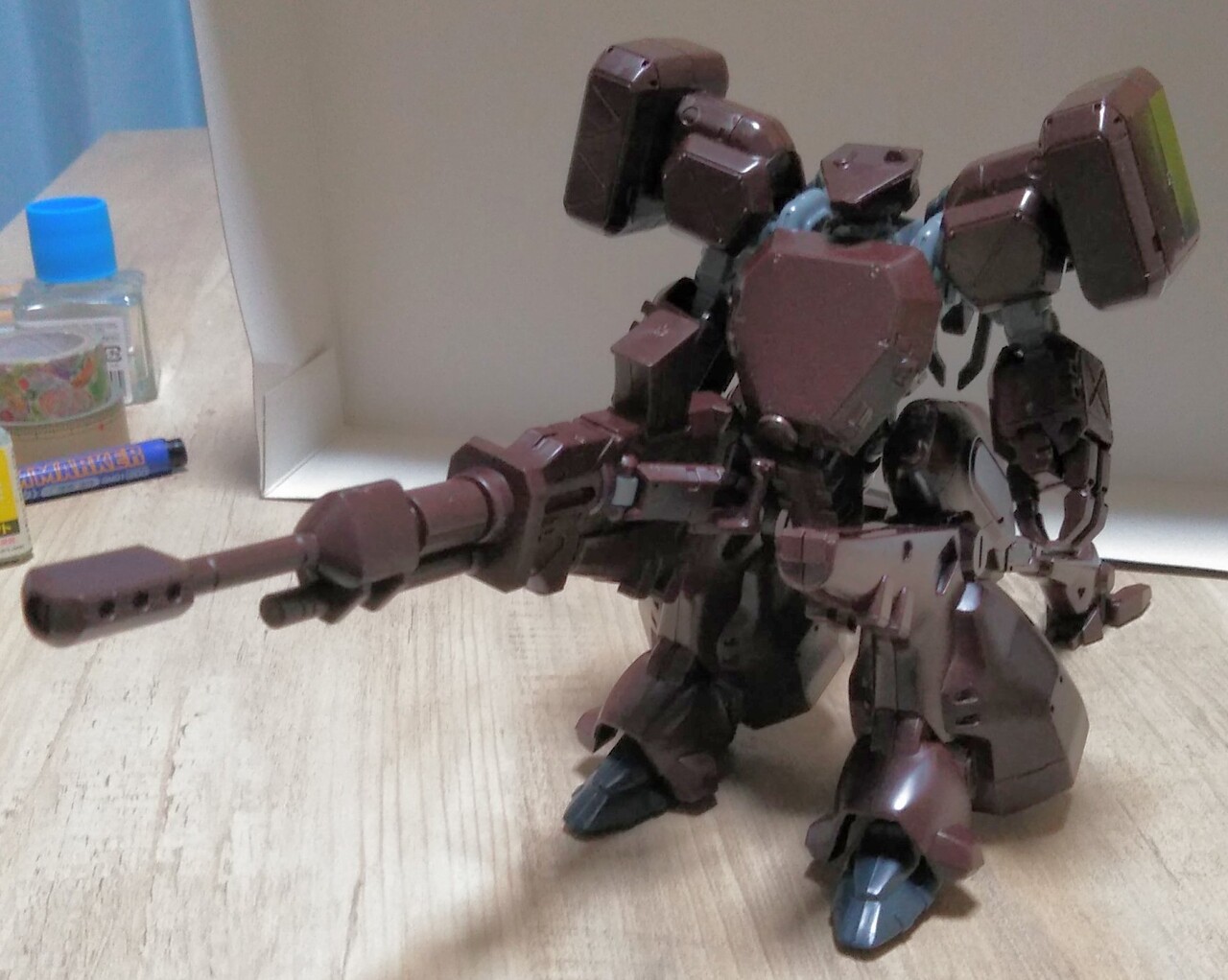 1/48 砲戦フレーム エステバリス(製作編) : 緑内障だけど
