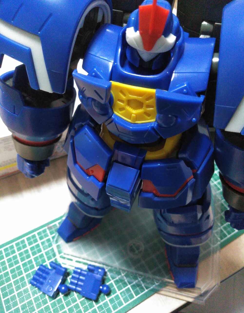 1/144 ゼプツェン(ゼノギアス) : 緑内障だけどガンプラ作っていいですか？