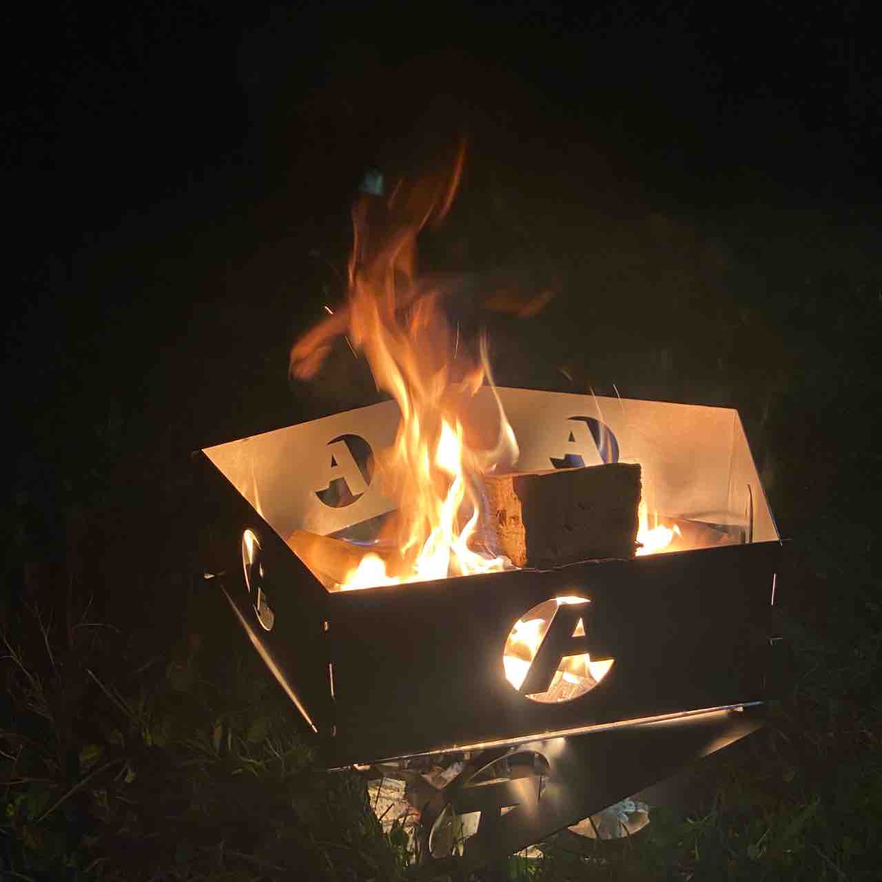 アシモクラフツ asimocrafts 焚き火台 asi_circle付き 【公式通販】