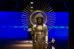 牛久大仏の体内にて