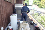 装置分解・撤去