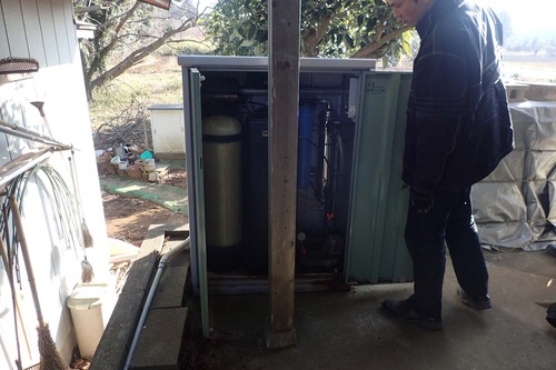 以前の浄水装置
