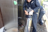 装置分解・撤去