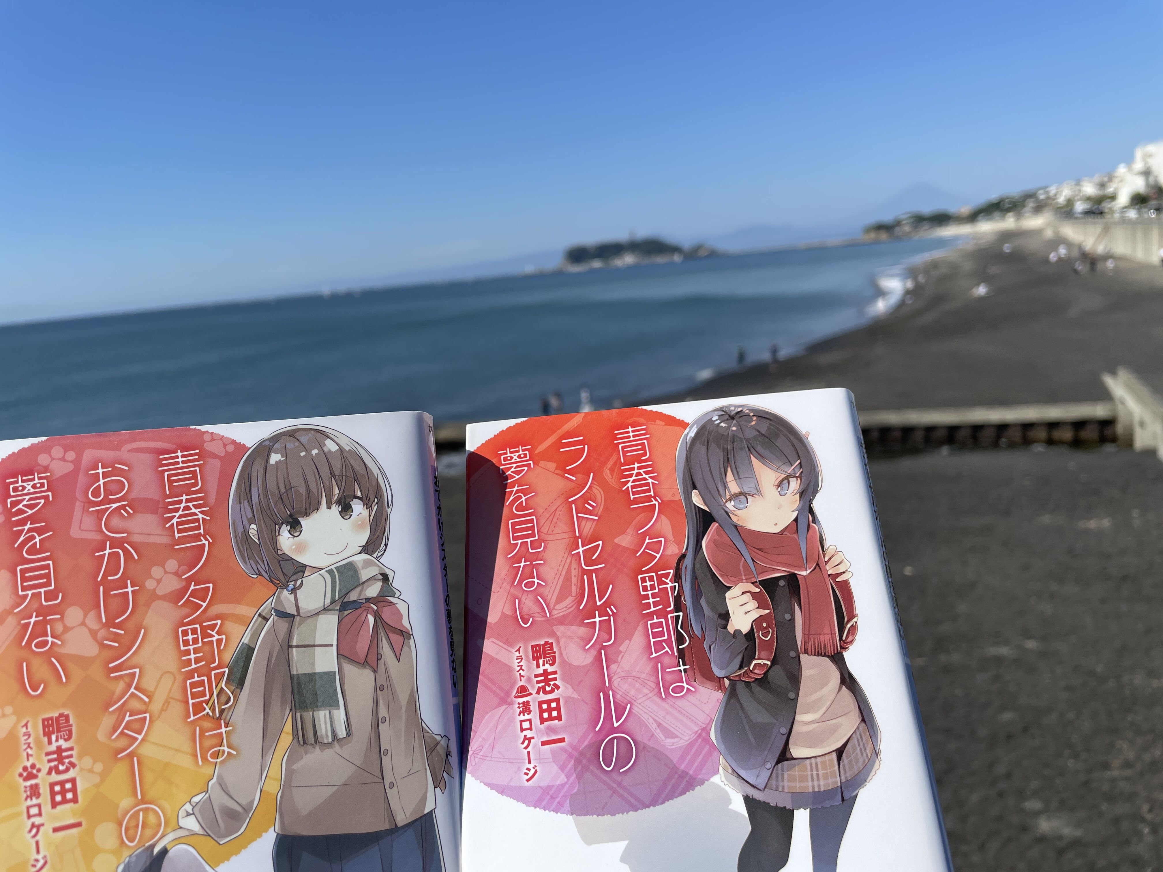 青春ブタ野郎 シリーズ 新作アニメ化特報 聖地巡礼 七里ヶ浜 Anime Pilgrimage 鎌倉民ものがたり